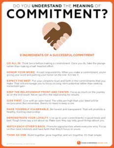 What Does Commitment Mean in a Relationship