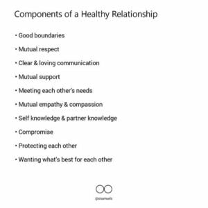 Components of a Good Relationship
