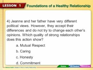 Four Qualities of a Good Relationship