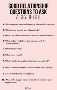 Good Questions to Ask a Guy About Relationships