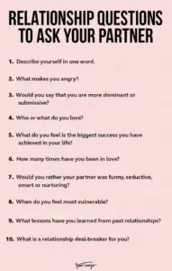 Good Relationship Questions to Ask Your Boyfriend