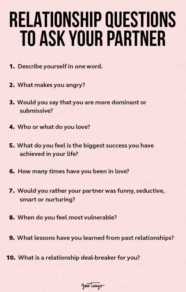 Good Relationship Questions to Ask Your Boyfriend 12057