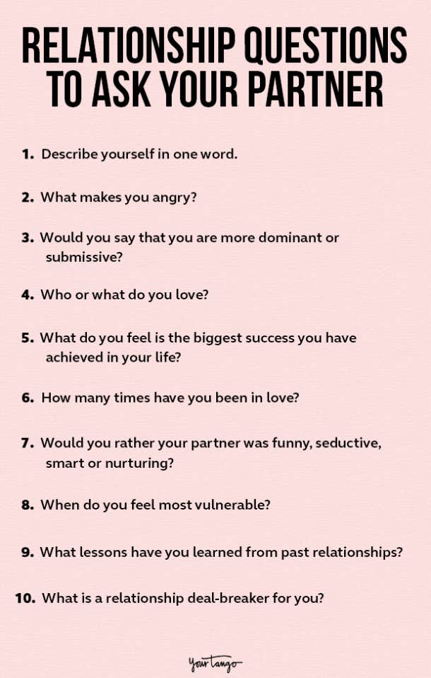 Good Relationship Questions To Ask Your Boyfriend