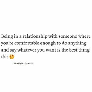 Is Being Comfortable in a Relationship Good