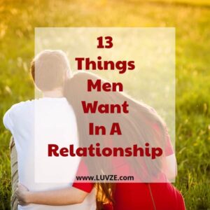 What Does a Man Want in a Relationship