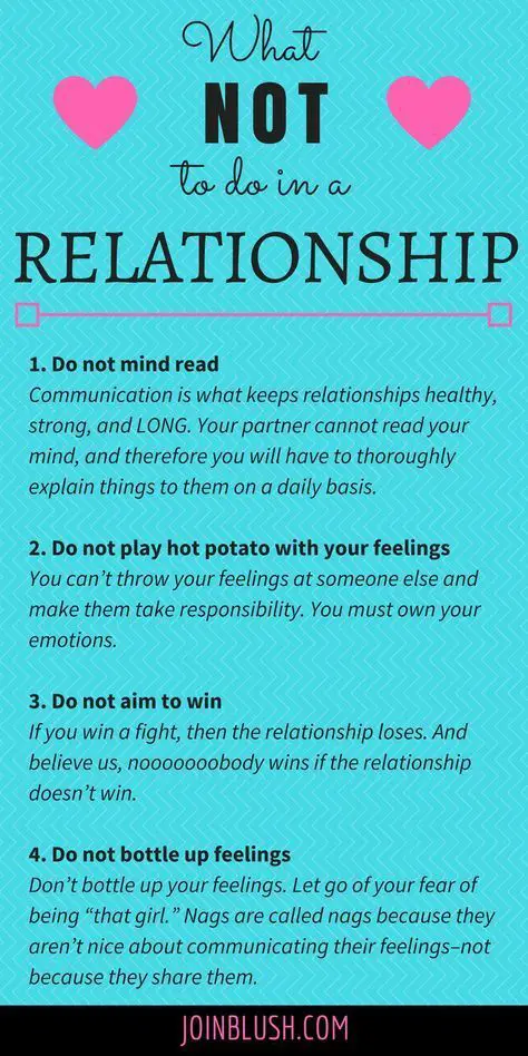 What Not to Do in a Relationship 9858