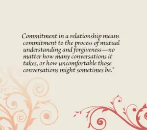 What is Commitment in a Relationship Means