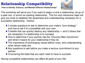 What is Compatibility in a Relationship