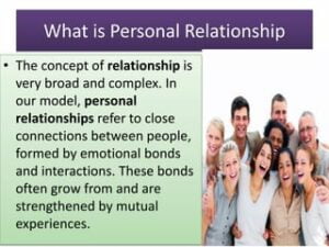 What is Personal Relationship
