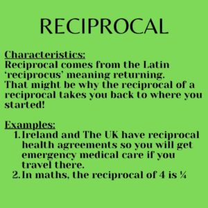 What is Reciprocal Relationship