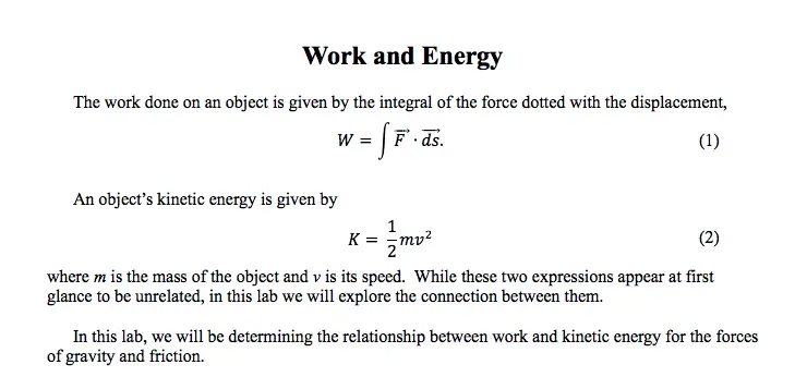 What is the Relationship between Work And Energy 12142