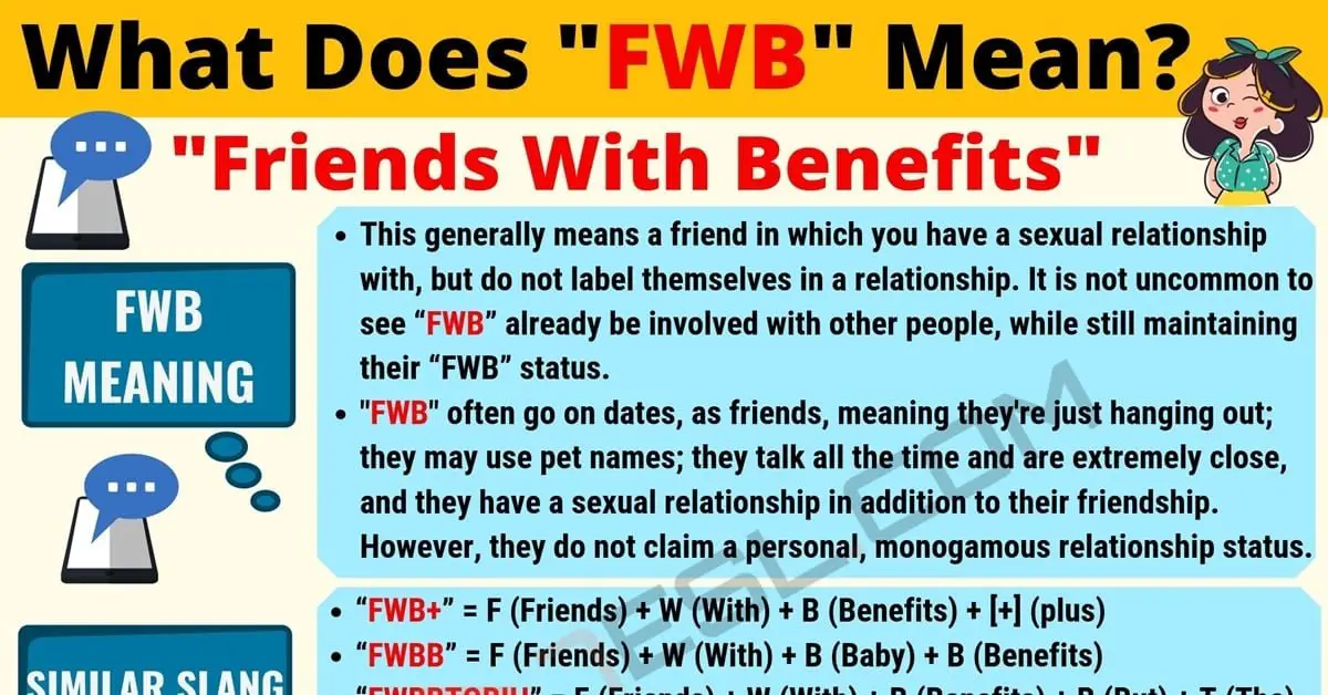 WhatS a Fwb Relationship 9754
