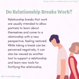 Why Taking a Break in a Relationship is Good