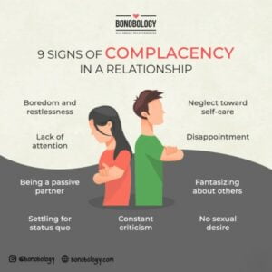 What Does Complacent Mean in a Relationship