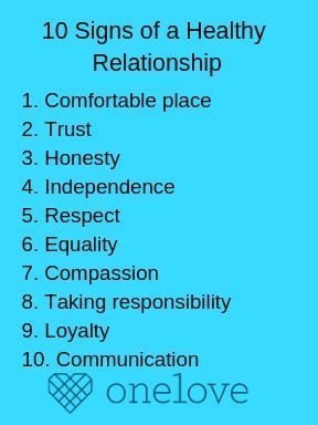 What are 3 Signs of a Healthy Relationship 10813