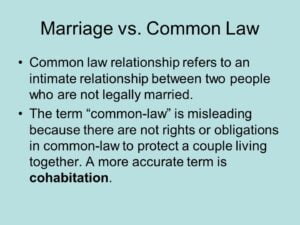 What is Common Law Relationship