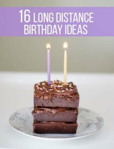 Ideas for Birthday Long Distance Relationship