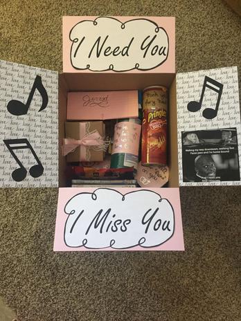 DIY - Care Package for Boyfriend