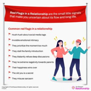 What is the Meaning of Red Flag in Relationship