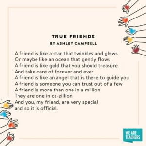 Example of Poem About Friendship