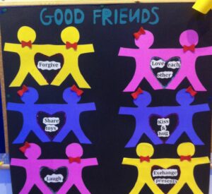 Friendship Bulletin Board Ideas Preschool