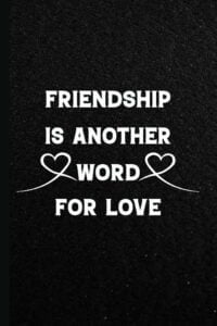 Friendship is Another Word for Love