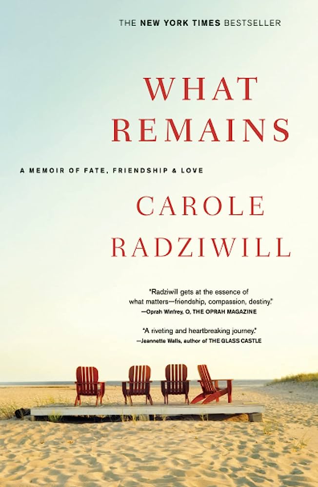 What Remains a Memoir of Fate Friendship And Love