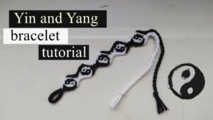How to Make a Yin Yang Friendship Bracelet