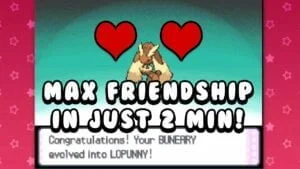 What is Max Friendship Pokemon