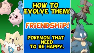 How Much Friendship Does Togepi Need to Evolve