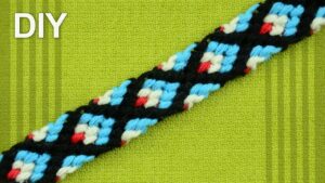 How to Make a Criss Cross Friendship Bracelet