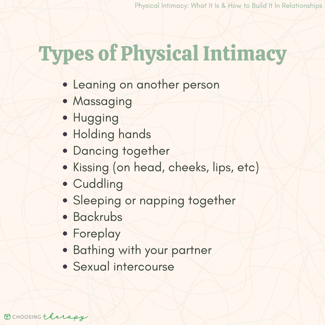 What Does Physical Contact Mean in a Relationship