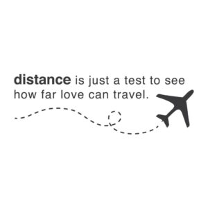 Long Distance Relationships are Pointless