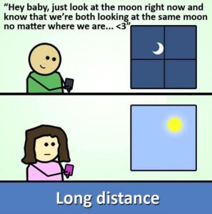 3 Most Important Things in Long Distance Relationship Meme
