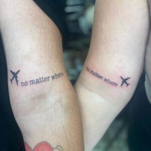 Long Distance Relationship Tattoo Ideas