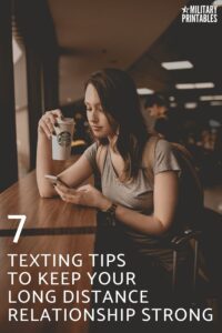 Texting Tips for Long Distance Relationships
