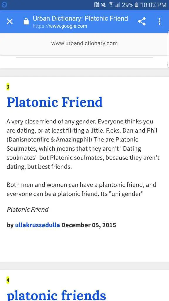 What Does Platonic Relationship Mean Urban Dictionary